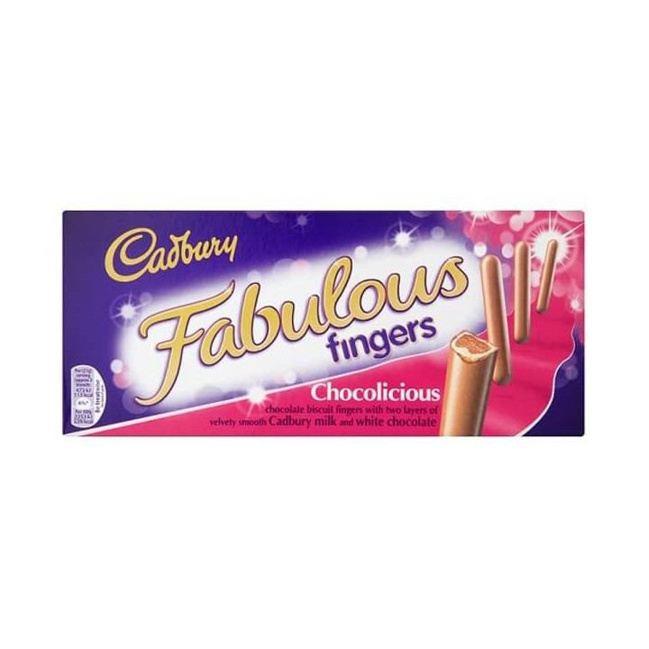 Cadbury Fabulous Fingers 110 g