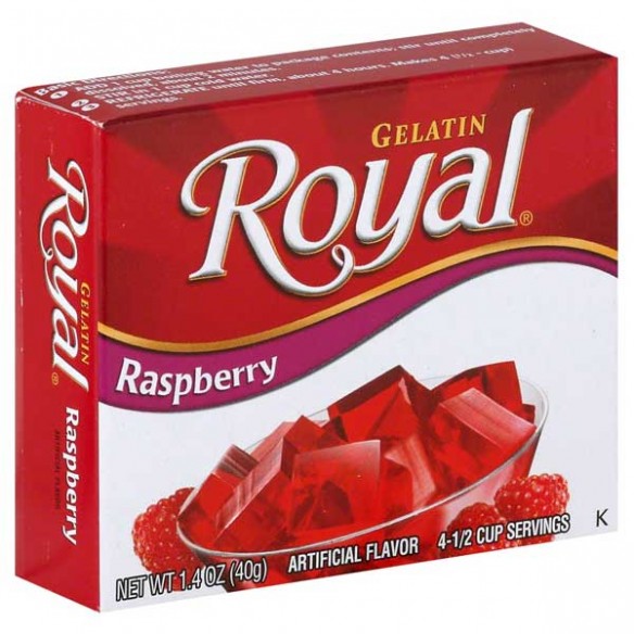 Royal Raspberry Gelatin