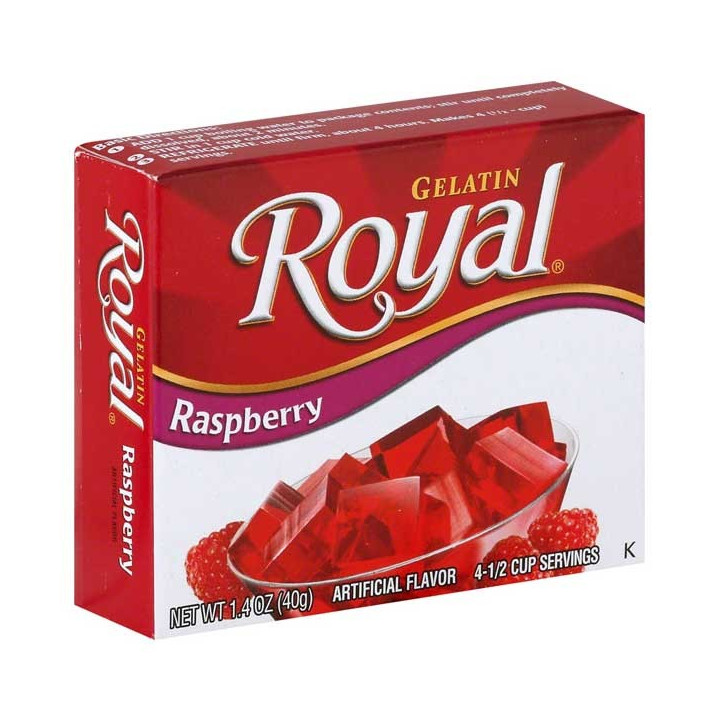 Royal Raspberry Gelatin