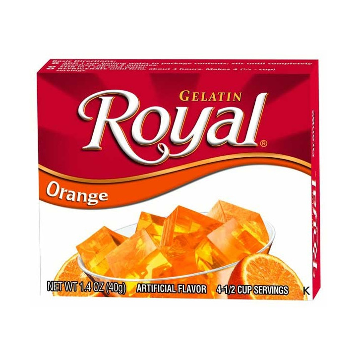 Royal Orange Gelatin