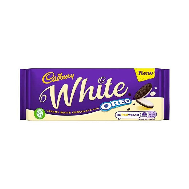 Cadbury Oreo White Chocolate Block