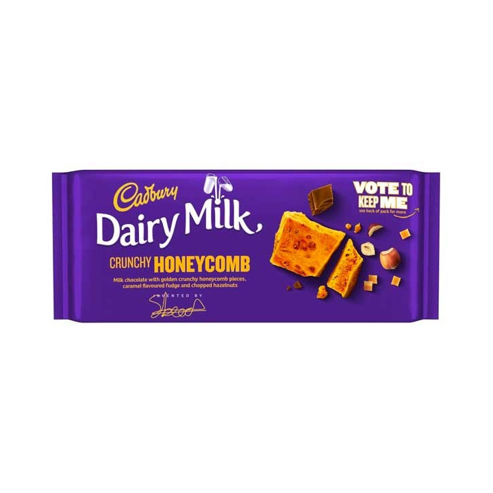 Cadbury Honeycomb & Nuts Block