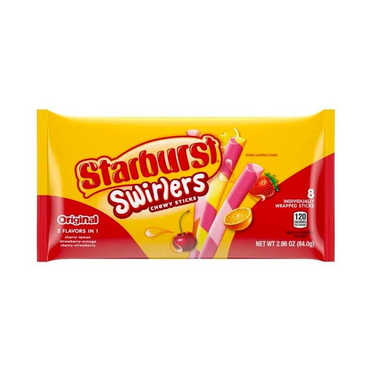 Starburst Swirlers Chewy Sticks Original