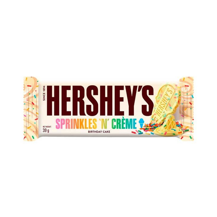 Hershey's Sprinkles N Cream Birthday Cake