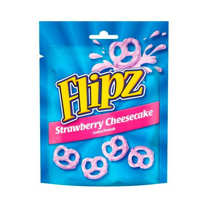 Flipz Strawberry Cheesecake Coated Pretzels