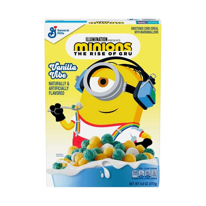 Minions Vanilla Vibe Cereal