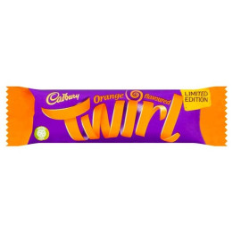 Cadbury Twirl Orange Chocolate Bar