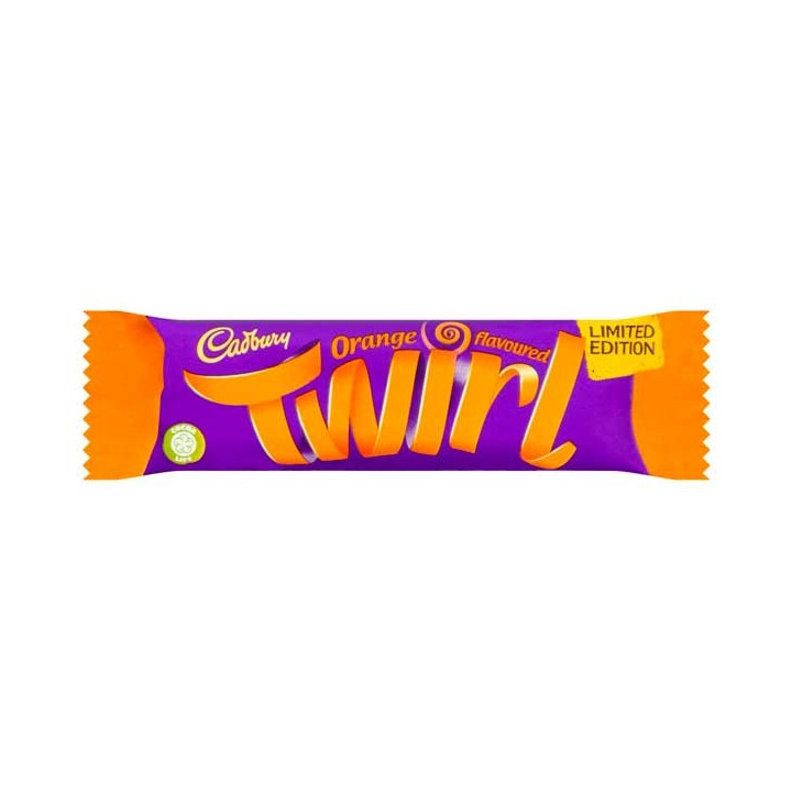 Cadbury Twirl Orange Chocolate Bar