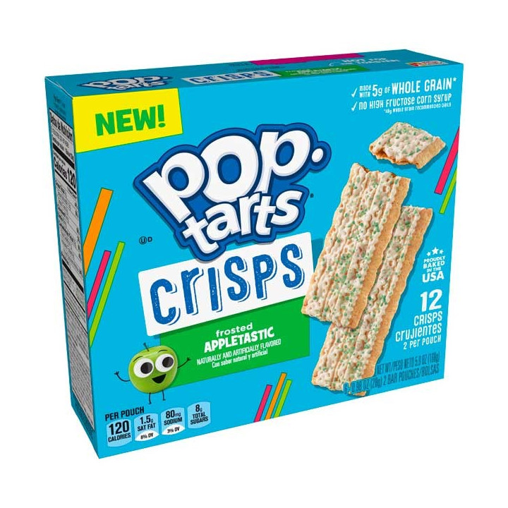Pop Tarts Crisps Frosted Appletastic