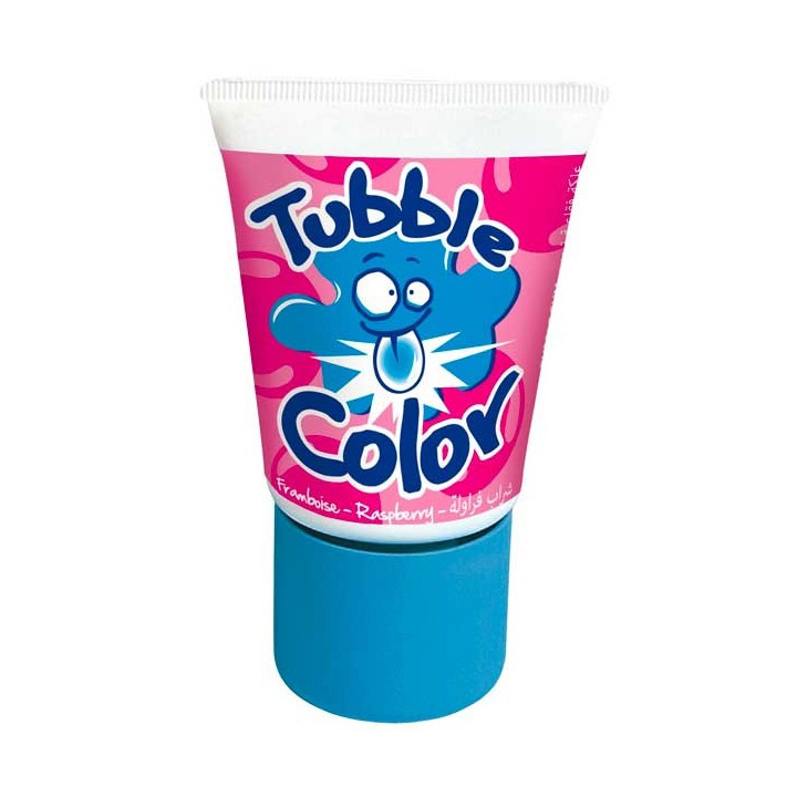 Lutti Tubble Color Raspberry Bubble Gum