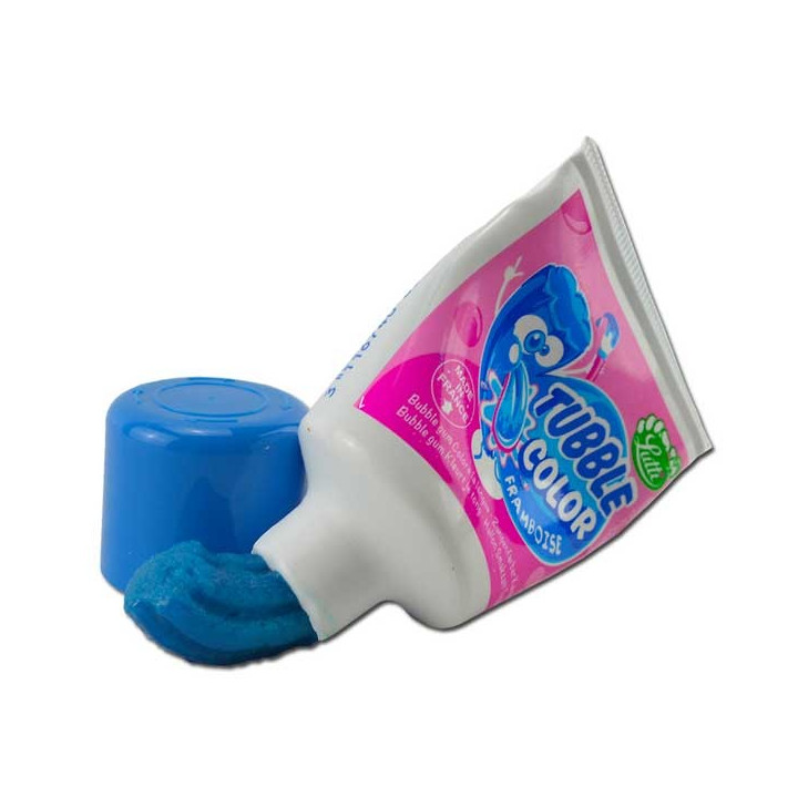 Lutti Tubble Color Raspberry Bubble Gum