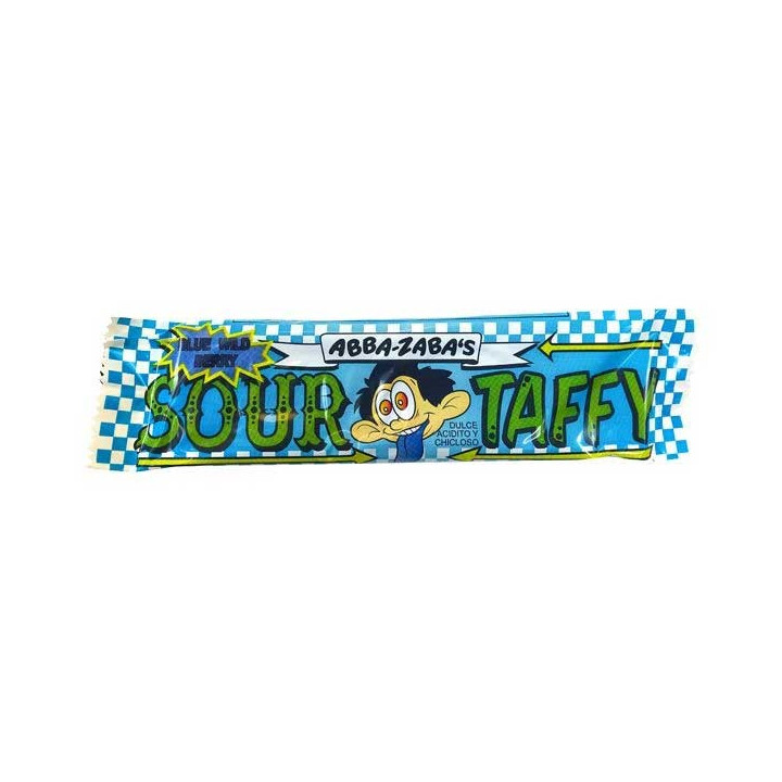 Abba Zaba Blue Wild Berry Sour Taffy