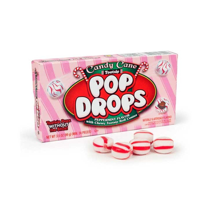 Tootsie Pop Drops Candy Cane