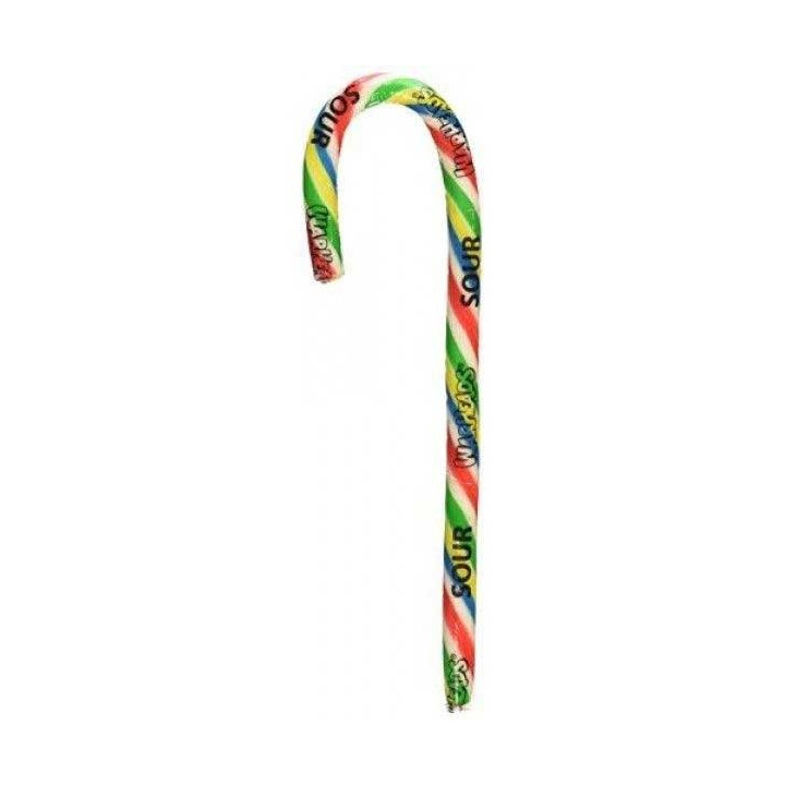 Warheads Wild Berry Candy Canes