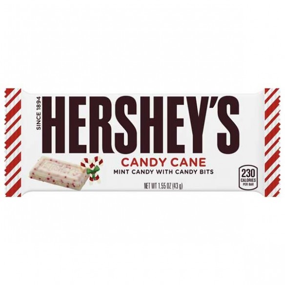Hershey's Candy Cane White Chocolate Bar