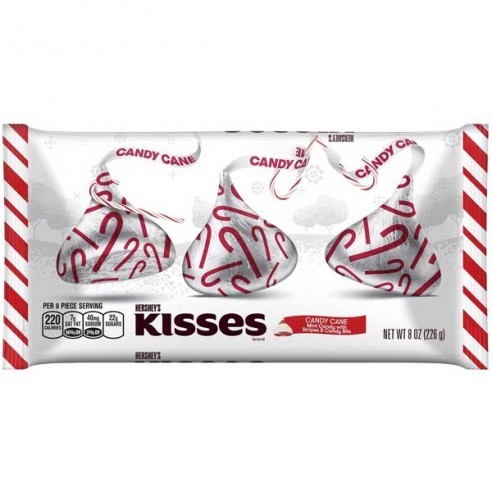 Hershey's Kisses Candy Cane