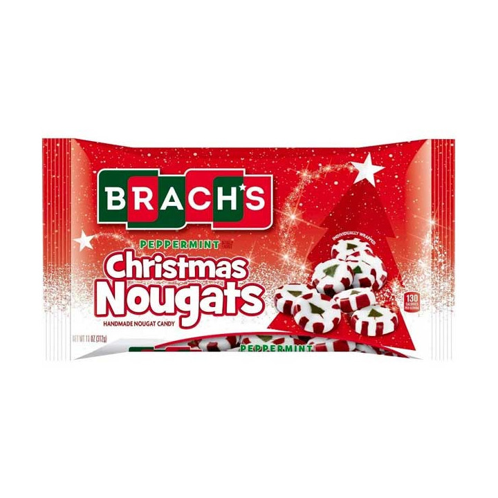 Brach's Peppermint Christmas Nougats