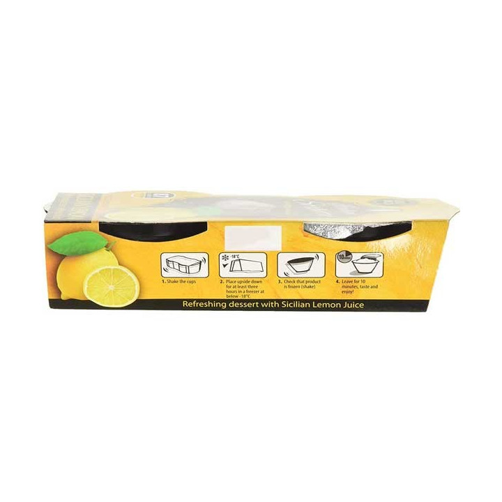 Italian Sorbetto Sicilian Lemon Freezer