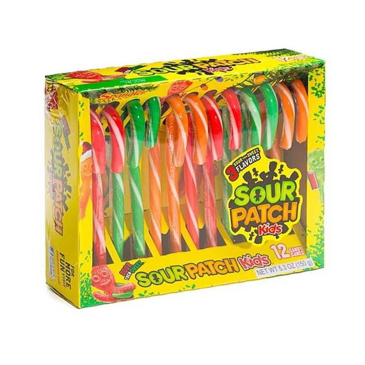 Sour Patch Kids Candy Canes