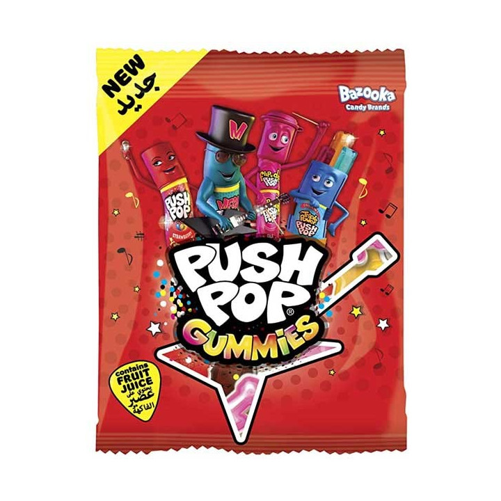 Bazooka Push Pop Gummies