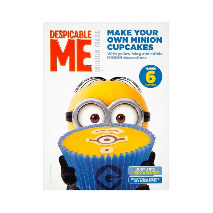 Despicable Me Make Your Own Minion Cupcakes