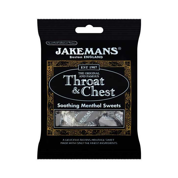Jakemans Throat & Chest Soothing Menthol Sweets