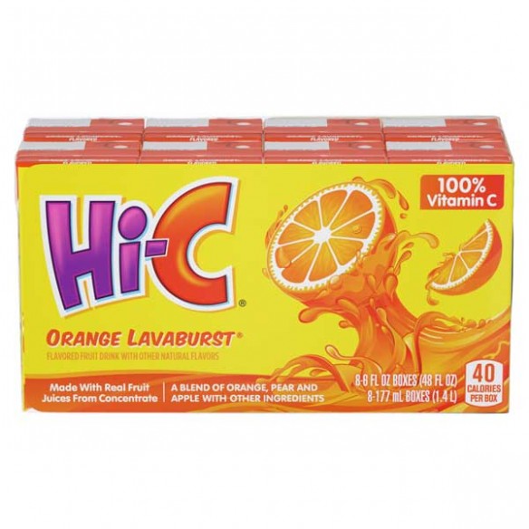 Hi-C Orange Lava Burst