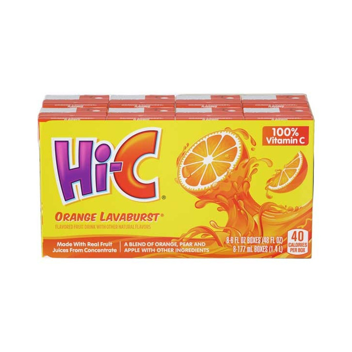 Hi-C Orange Lava Burst