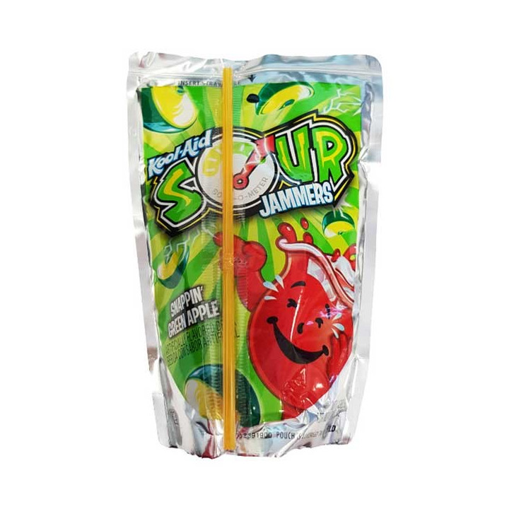 Kool Aid Jammers Sour Snappin Green Apple