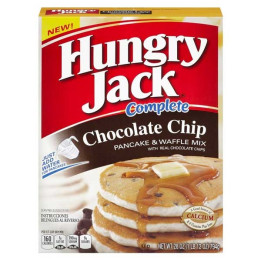 Hungry Jack Complete Chocolate Chip Pancake Waffle Mix
