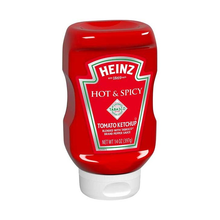 Heinz Hot & Spicy Tabasco Tomato Ketchup