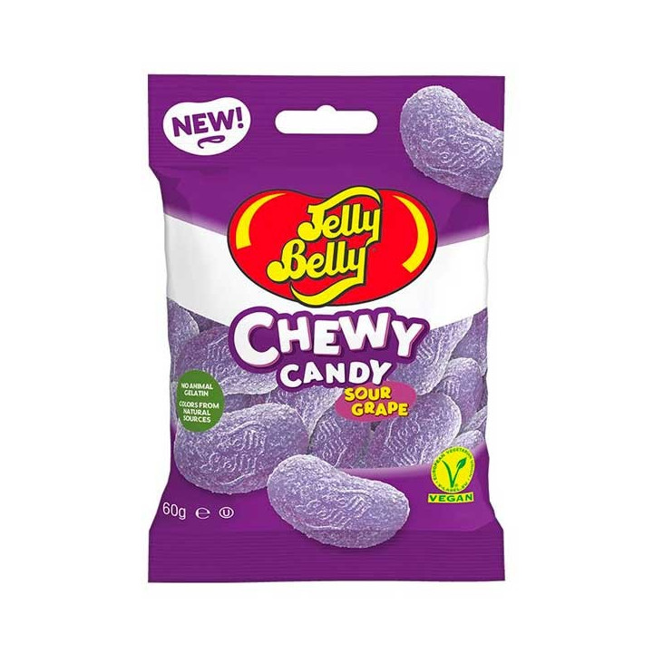 Jelly Belly Chewy Candy Grape Sours