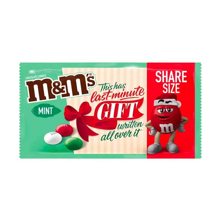 M&M's Holiday Mint Share Size