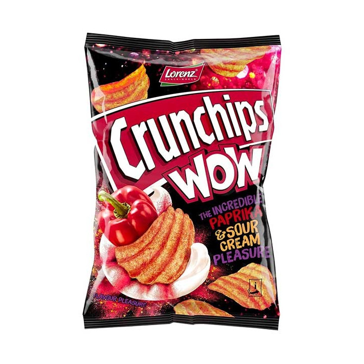 Crunchips WOW Paprika & Cream Pleasure