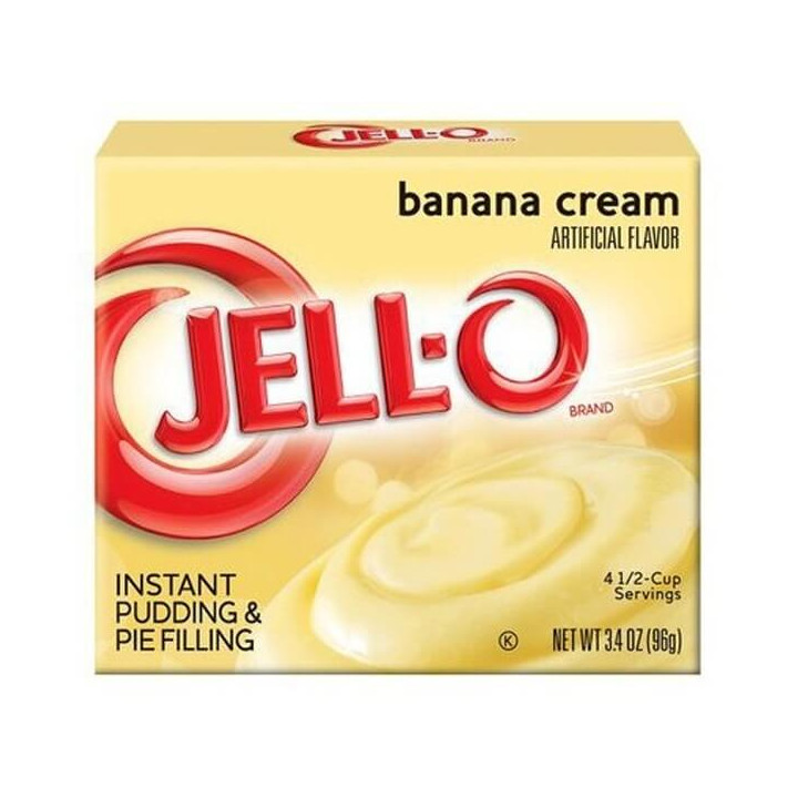 Jell-O Banana Instant Pudding 96 g