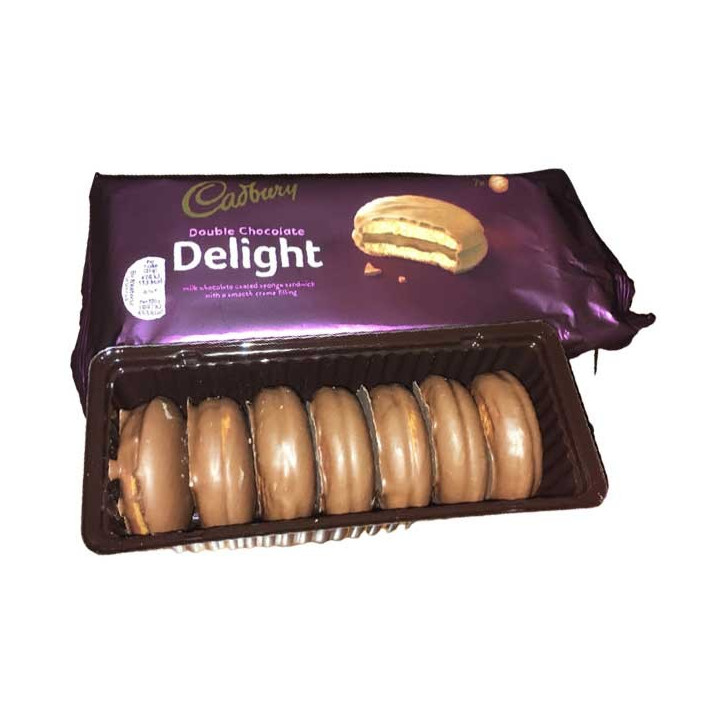 Cadbury Double Chocolate Delight 7 Pack - 175 g