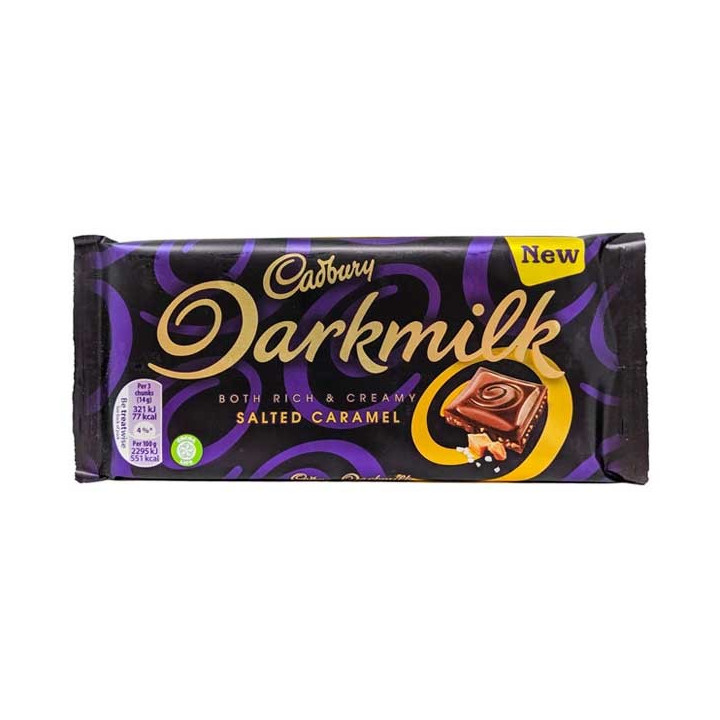 Cadbury Dark Milk Salted Caramel Block