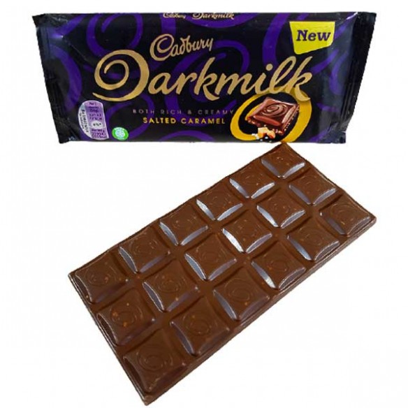 Cadbury Dark Milk Salted Caramel Block