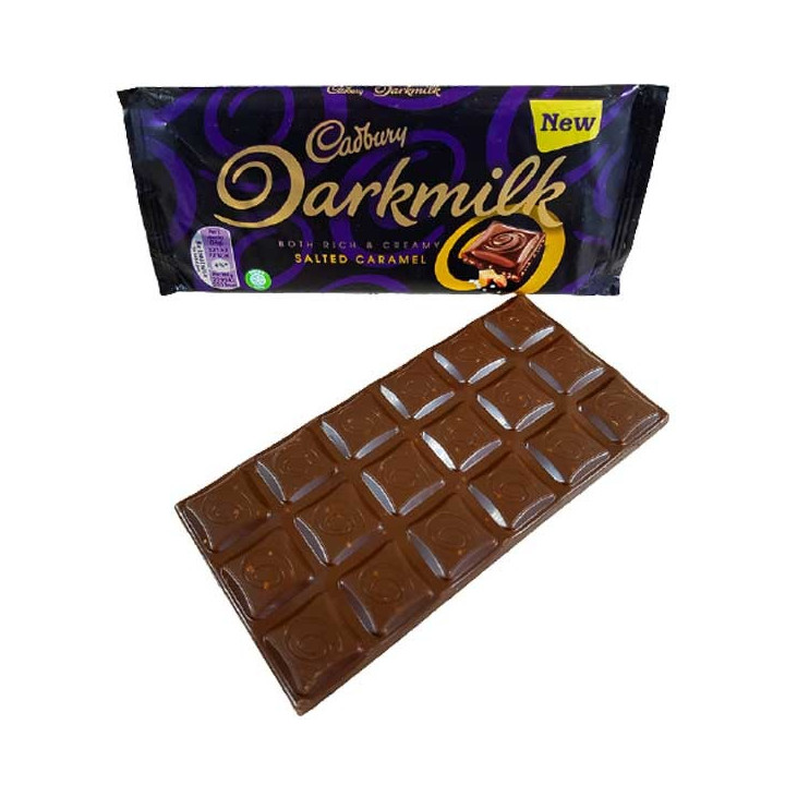 Cadbury Dark Milk Salted Caramel Block