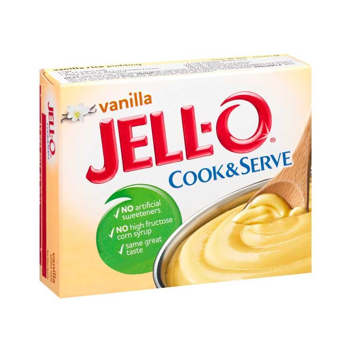 Jell-O Vanilla Cook & Serve Dessert Mix