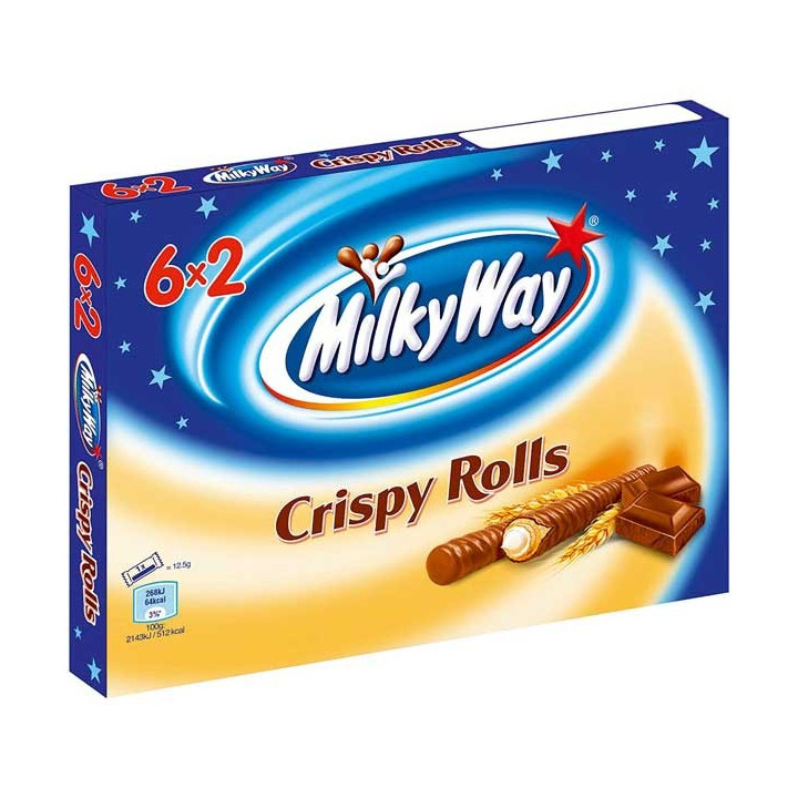 Milky Way Crispy Rolls Multipack