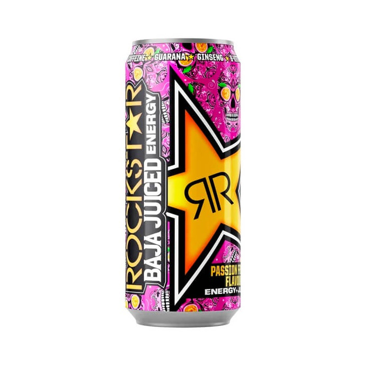 Rockstar Baja Passion Frutas flavour