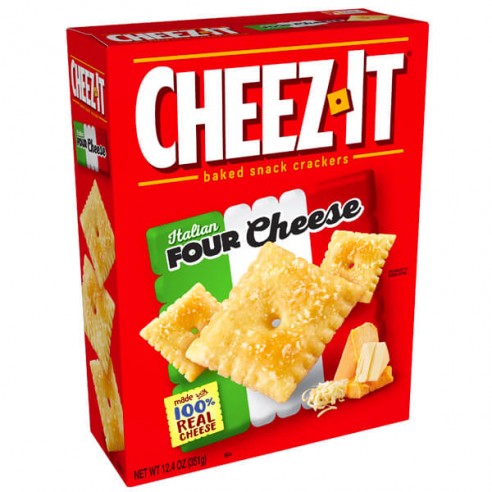 Cheez-It Italian Four Cheese Baked Snack Crackers