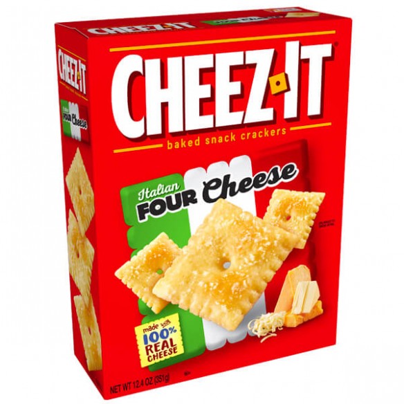 Cheez-It Italian Four Cheese Baked Snack Crackers