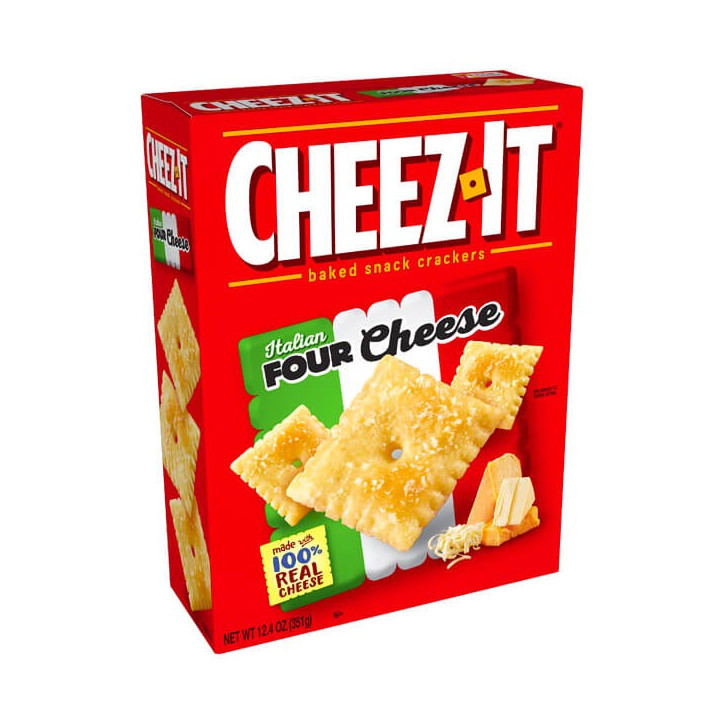 Cheez-It Italian Four Cheese Baked Snack Crackers