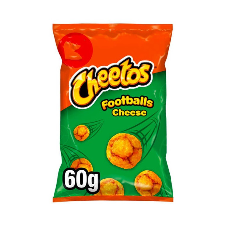 Cheetos Footballs Cheese Flavour