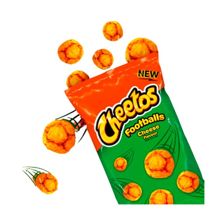 Cheetos Footballs Cheese Flavour