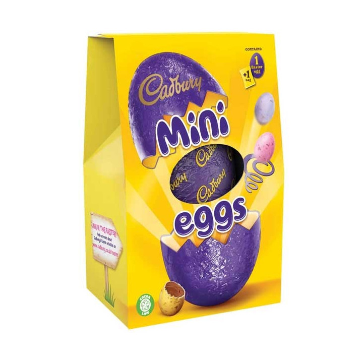 Cadbury Mini Egg Hallow Milk Chocolate Egg