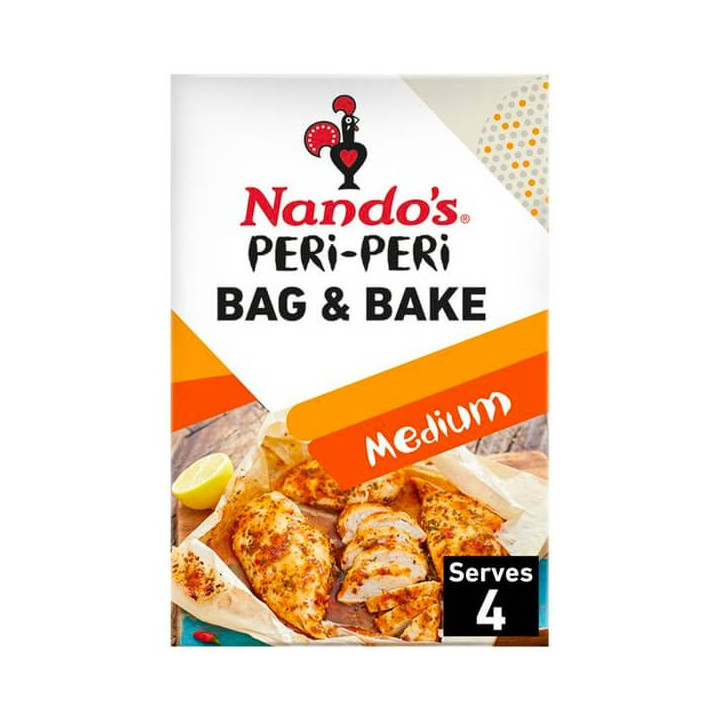 Nandos Bag and Bake Medium Peri-Peri