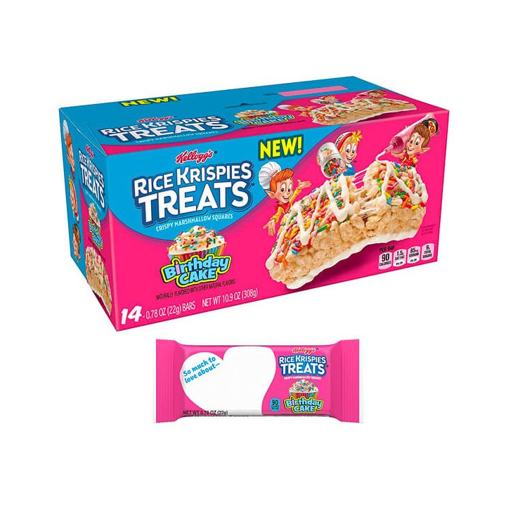 Kellogg's Rice Krispies Treats Birthday Cake